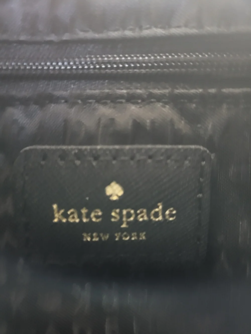 Kate Spade Black Flap Crossbody Bag